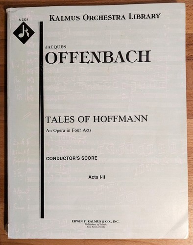 The tales hoffmann an - hoffmann, :