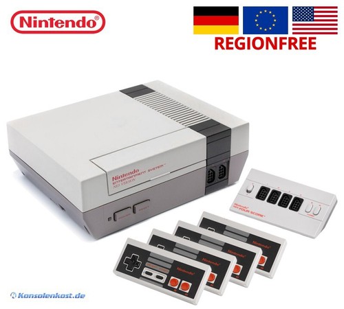 Nintendo nes konsole 4 - konsole, +